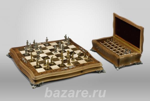 Подарочные шахматы Ореховые,  Екатеринбург