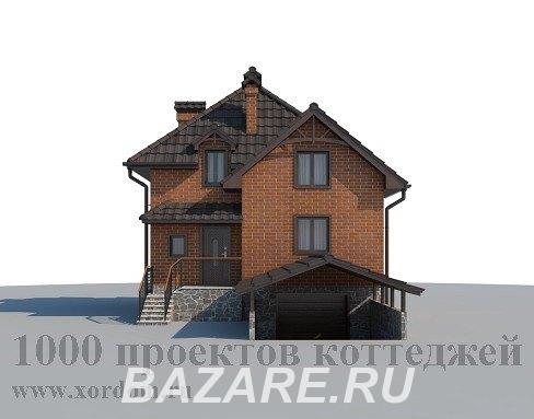 Проект кирпичного дома 8,5 на 8,5 м с цокольным этажом и ..., Москва