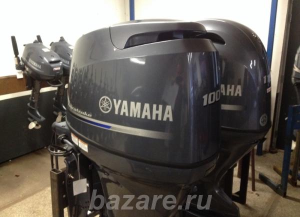 Мотор лодочный Yamaha F100, 
