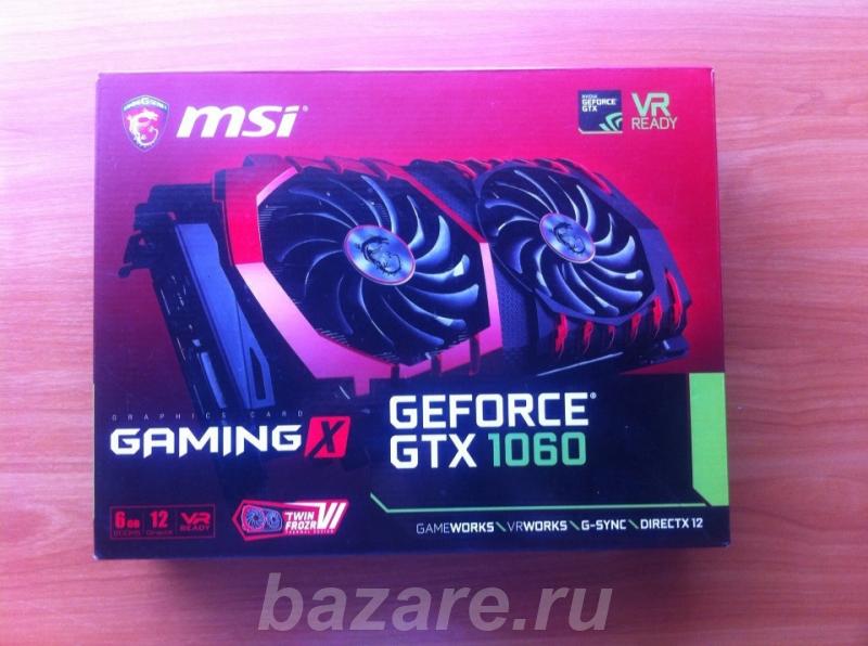 MSI GeForce GTX 1060 6gb GAMING X