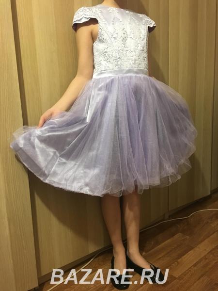 Продам нарядное платье на девочку р. 140-144., Краснодар