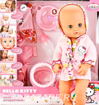 Интерактивная кукла-пупс Карапуз Hello Kitty,  Тамбов