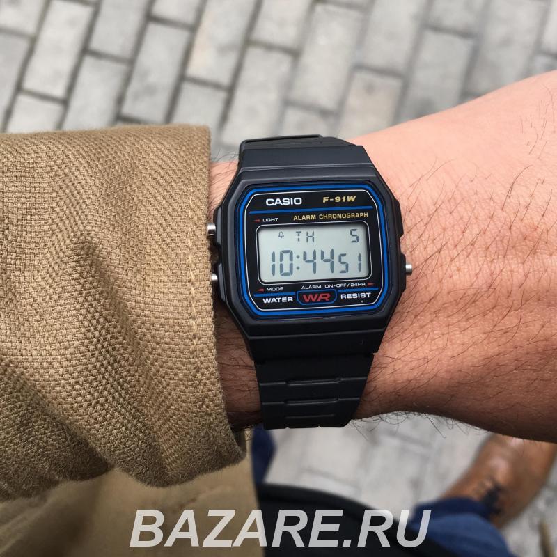 Повседневные часы Casio F-91W,  Ростов-на-Дону
