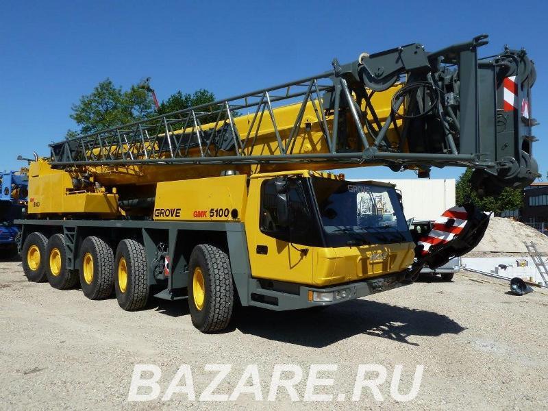 Аренда автокрана 100 тонн Grove GMK 5100, Нижний Новгород