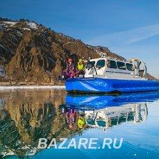 Путешествие по льду байкала на хивусе. листвянка - бухта . ...,  Иркутск