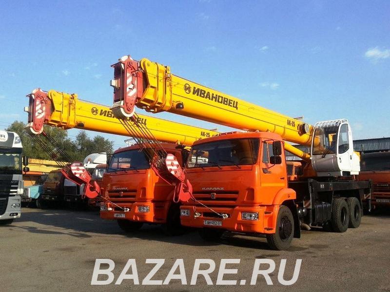 Аренда автокрана от 25 до 40 тонн, Нижний Новгород