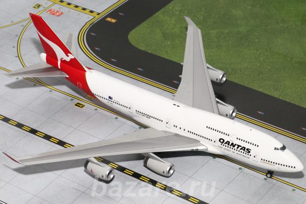 Модель самолёта Австралийской авиакомпании Qantas Airbus A380 Airways,  Липецк