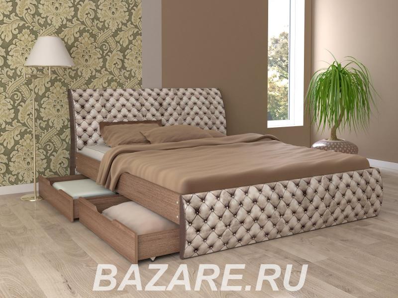 Кровать двуспальная Амели Тип 5, Краснодар