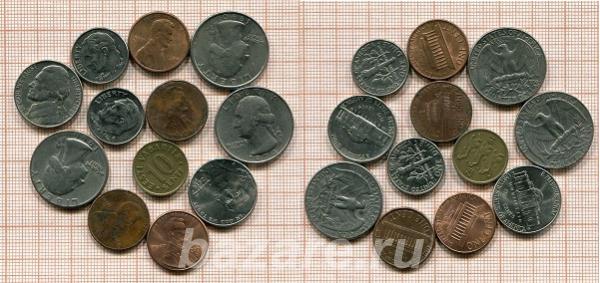 Куча разных иностранных монет