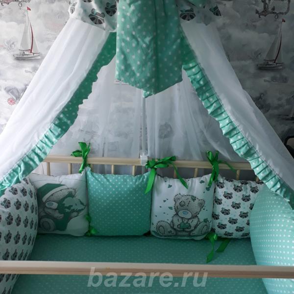 Бортики в кроватку и постельное на заказ, Белореченск