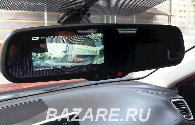 Зеркало заднего вида HD DVR с встроенным видеорегистратором, Москва