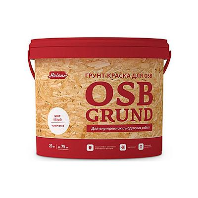 ГрунтХольцер OSB 4 кг грунт-краска для обработки ОSB