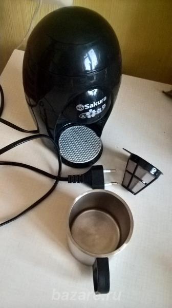Кофеварка электрическая на одну чашку