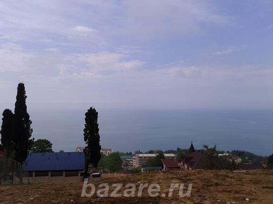 Продается участок в Сочи , с панорамным видом на море