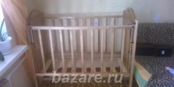 Детская кроватка, бортики, матрас,  Хабаровск