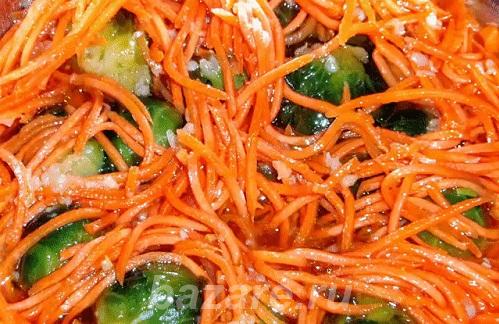 Салат корейский из моркови с брюссельской капустой, Бузулук
