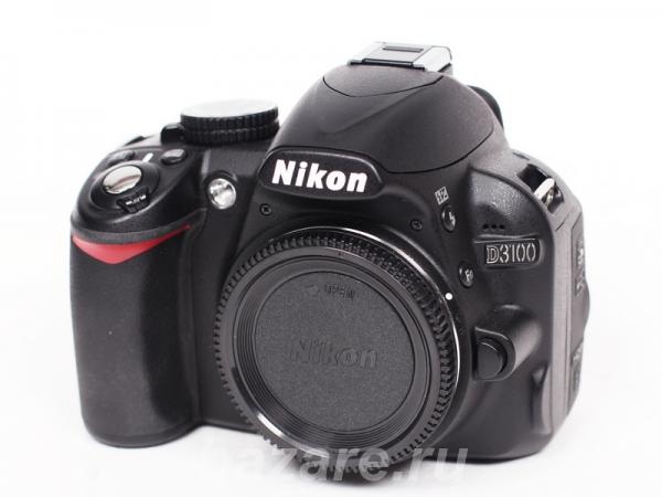 Зеркальный фотоаппарат Nikon D3100 body,  Новосибирск
