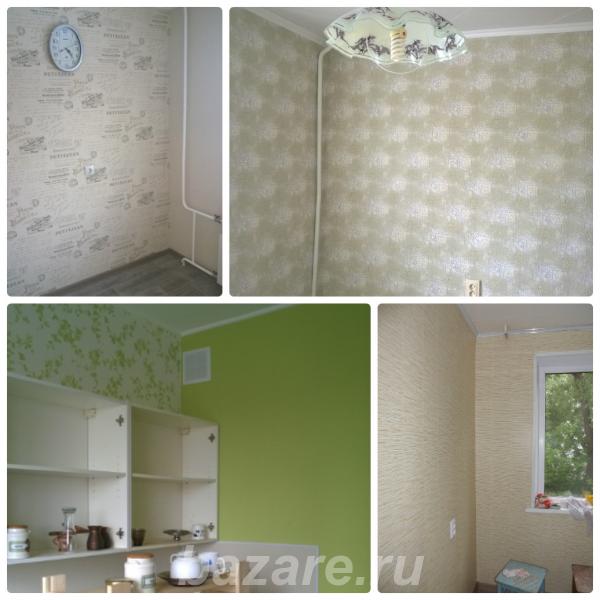 Поклейка обоев в квартире, комнате, коридоре с гарантией,  Челябинск