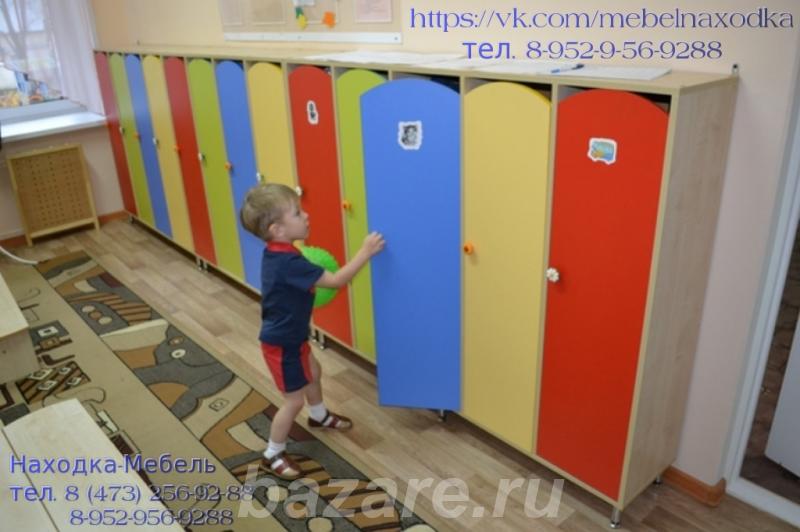Шкафчики, скамейки детские для раздевалок, Воронеж