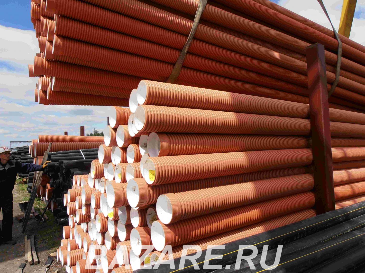 Трубы из полипропилена для наружной и ливневой канализации,  Казань