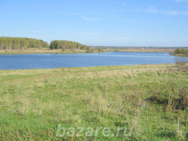 Земельный участок 20 соток на берегу большого, красивого озера, Киржач