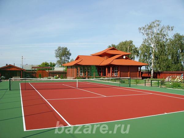 Строим и укладываем теннисные корты с любым покрытие на Ваш выбор в лю ...,  Екатеринбург