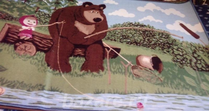 Продам коврик 100х150см Маша и медведь. Новый,  Томск
