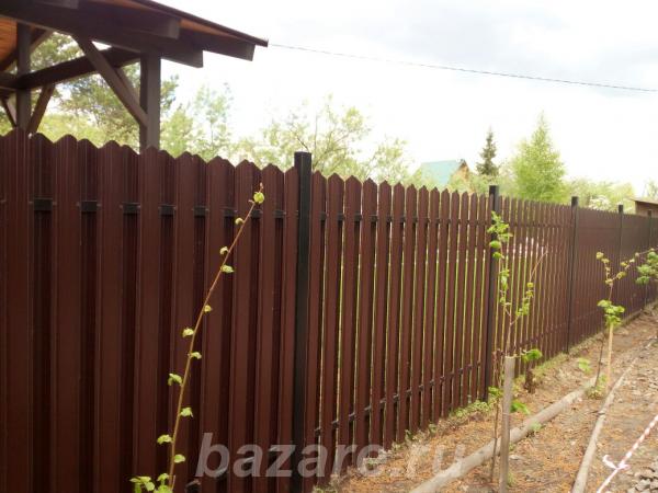 Заборы для дома и дачи. Ворота, ограждения от производителя,  Новосибирск