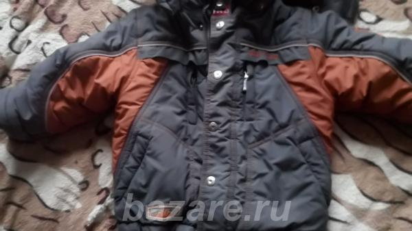 Комплект зимний куртка и штаны на мальчика. Рост 86 см,  Тула