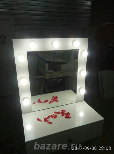 Туалетный столик с зеркалом и подсветкой Арт19