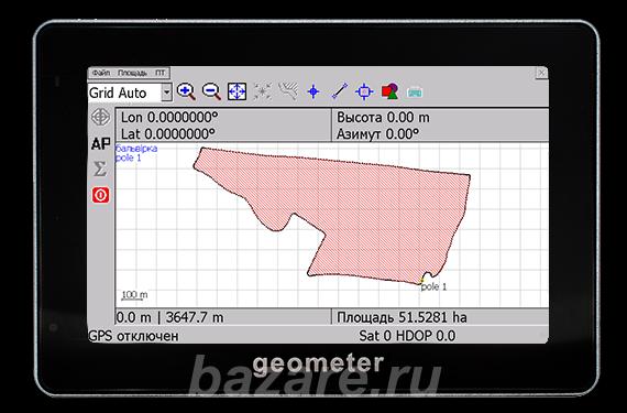 GPS ГеоМетр S4 new для измерения площади полей, Адыгейск