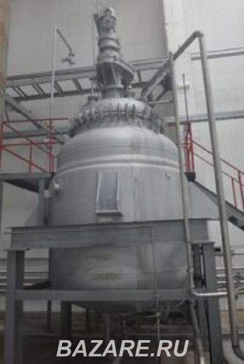 Реактор эмалированный, объем -10 куб. м. , с рубашкой и ..., Москва