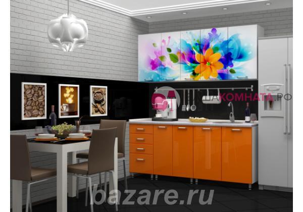 Кухня новая МДФ с фотопечатью Фантазия 2м,  Тюмень