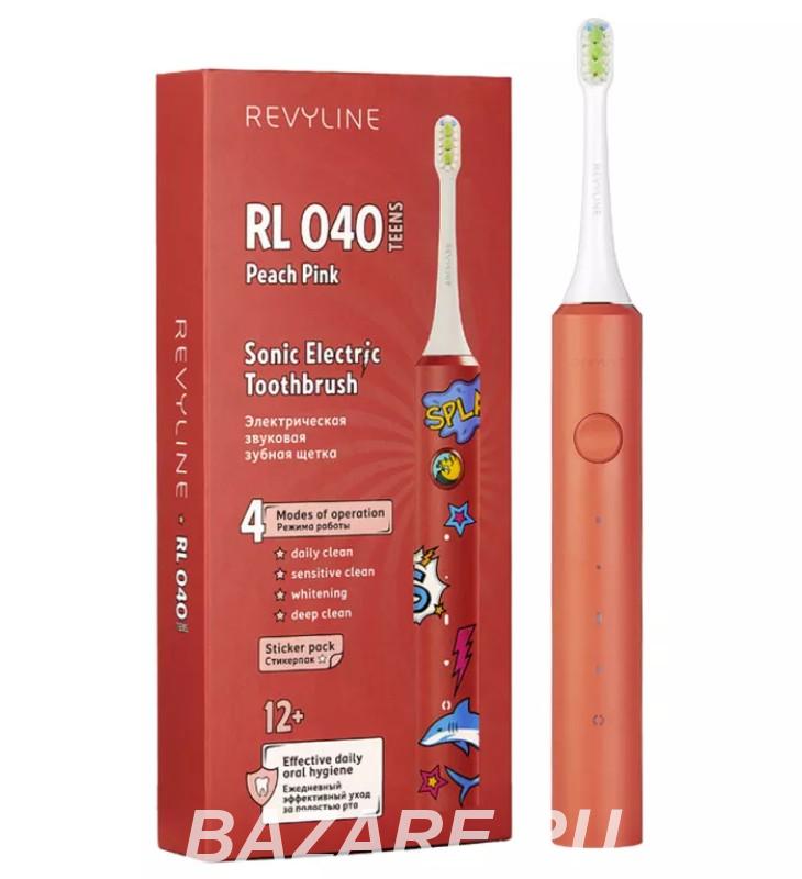 Звуковые щетки Revyline RL 040, персиково-розовый корпус,  Волгоград