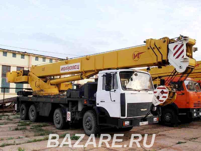 Аренда автокрана 50 тонн Ивановец КС-6476, Нижний Новгород