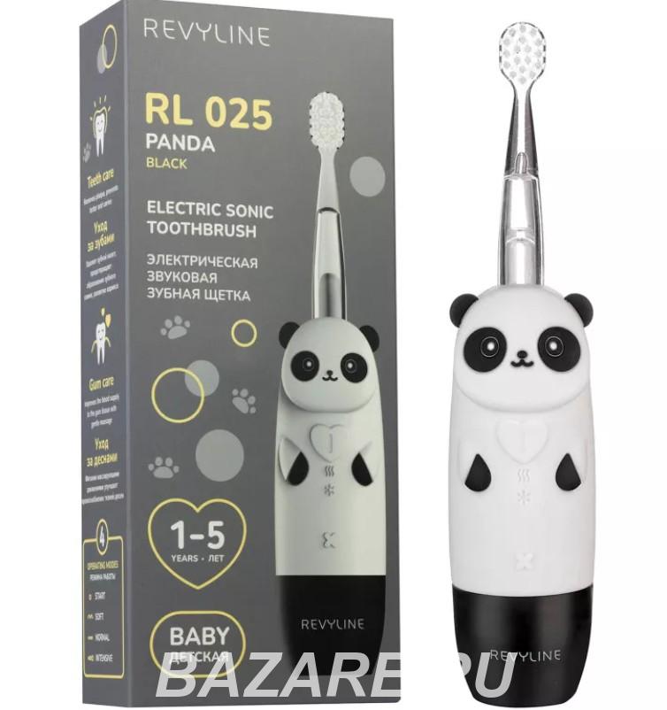 Зубная щетка для детей от года Revyline RL025 Panda Black,  Ростов-на-Дону
