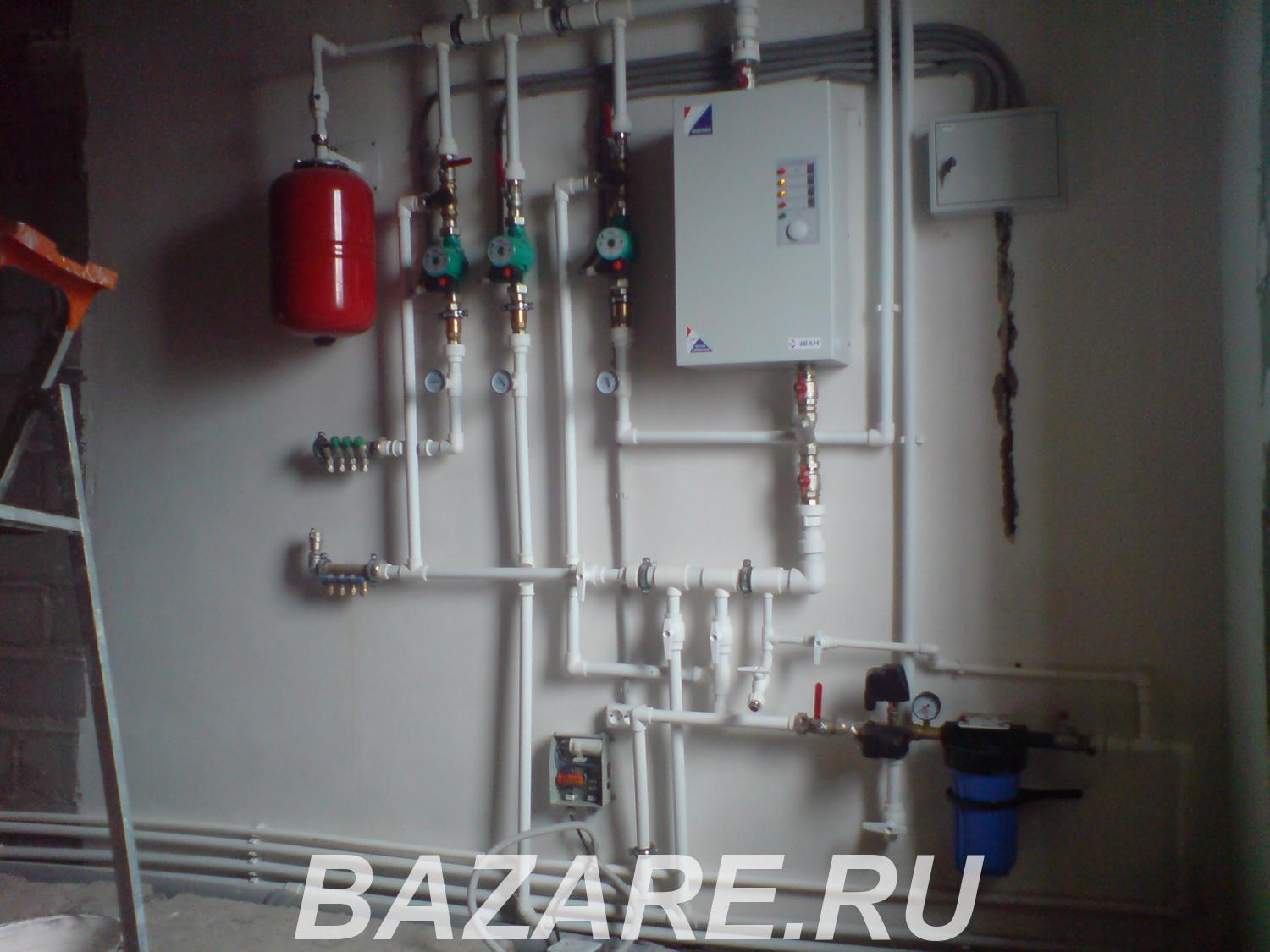Монтаж отопления и водоснабжения,  Челябинск