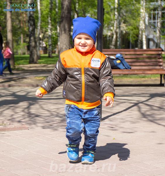Куртка для мальчика 2-4 года, с теплым подкладом