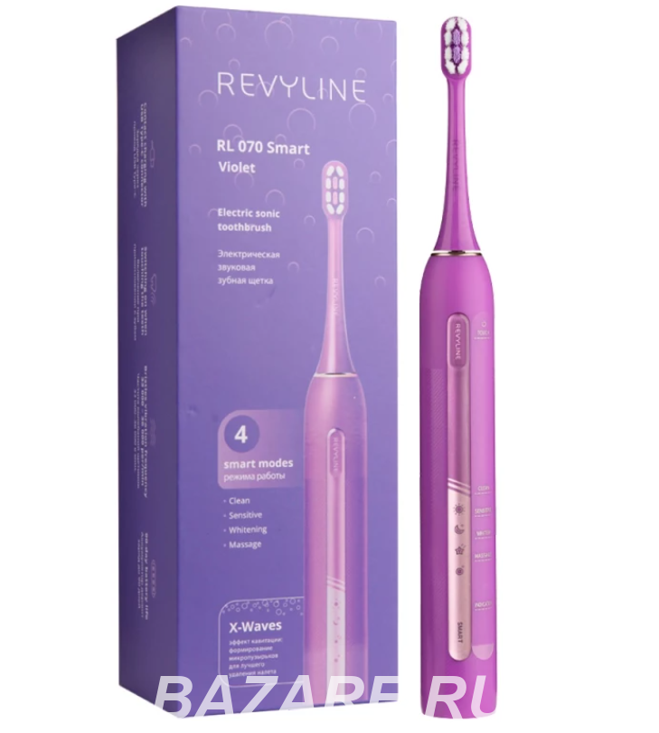 Новая зубная щетка Revyline RL 070 Violet, Сочи