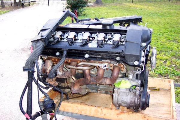Б. у. двигатель BMW E39 М52В20 2-х литровый бензин, Раменское