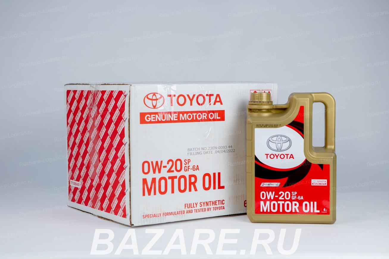 Моторное масло Toyota SAE 0W-20 API SP ILSAC GF-6A, 4л., Краснодар