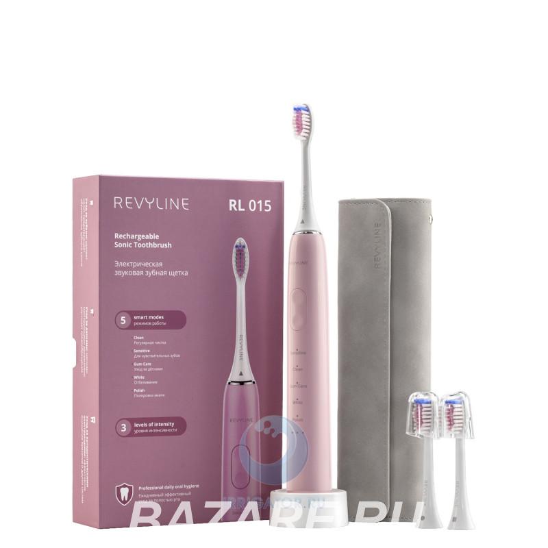 Розовая зубная щетка Revyline RL 015 с 5 режимами чистки, Ташкент