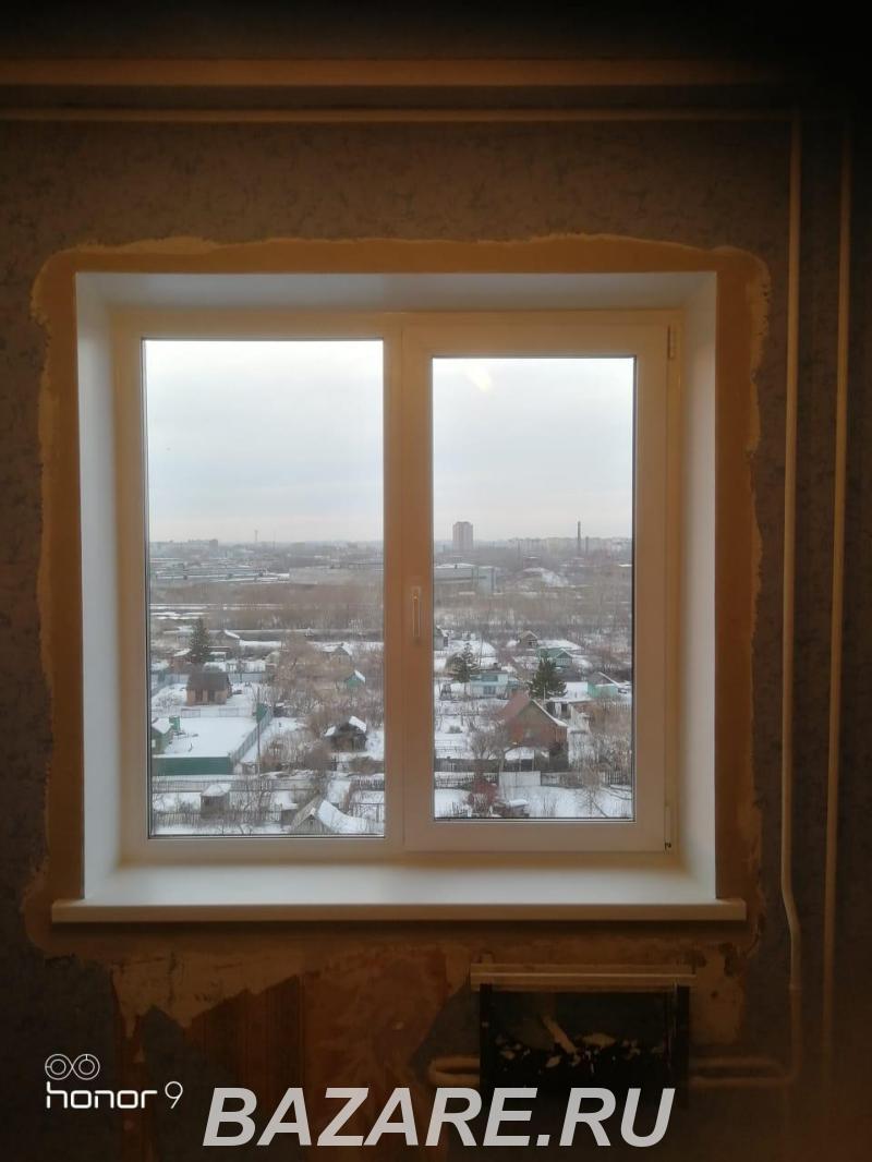 Окна пластиковые SCHMITZ в кирпичный дом под ключ,  Омск