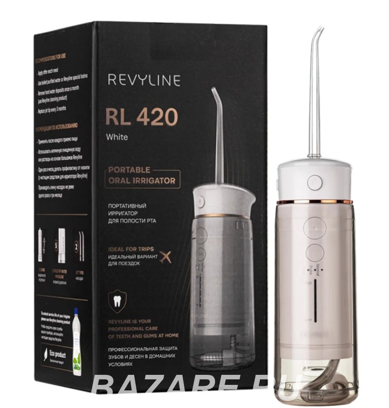 Компактный ирригатор Revyline RL 420, белый,  Киров