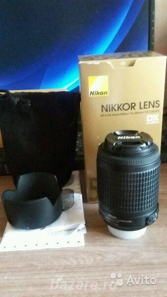 Nikon 55-200mm f 4-5.6G AF-S DX VR IF-ED Zoom-Nikkor,  Вологда
