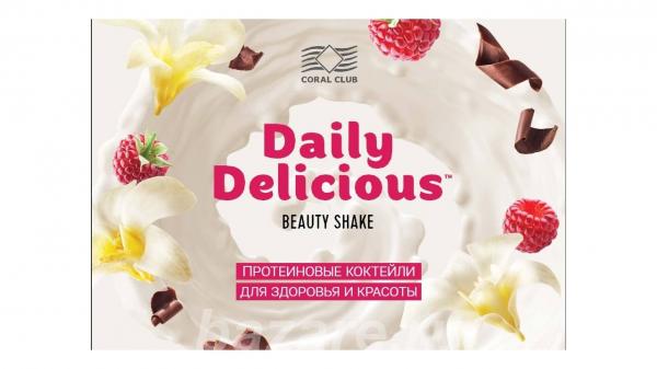 Коктейли Daily Delicious Beauty Shake со вкусом ванили, шоколада и мал ...