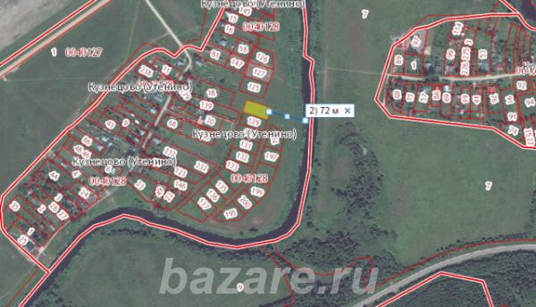 Продается земельный участок деревня Кузнецово