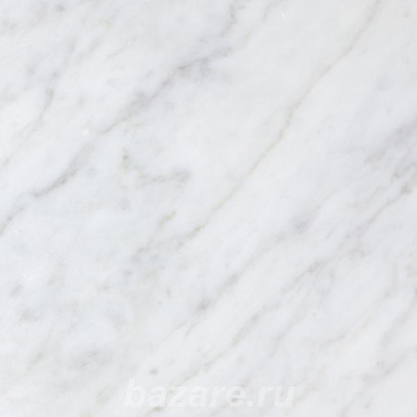 Плитка мраморная полир. Blanco Carrara 30.5x30.5x1 Sotomar,  Екатеринбург