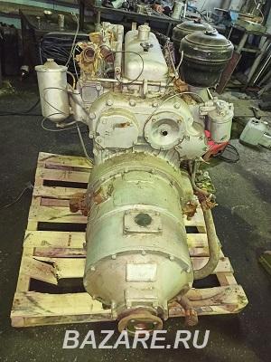 Двигатель ЯАЗ 204 и реверс-редуктор СРРП-50 для катера . ..