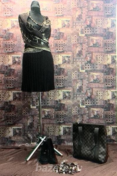 Продаю вязаную юбку коричневого цвета, Москва м. Славянский бульвар